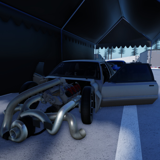 Mountain View Drag Way (UP71) SPEED AND XP!!!🚗🔥" official Roblox game thumbnail