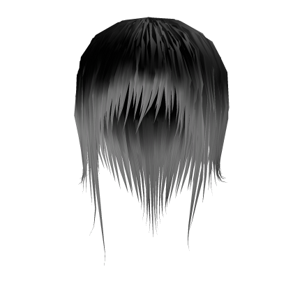 Black/White Wispy Long Vkei Hair Roblox item