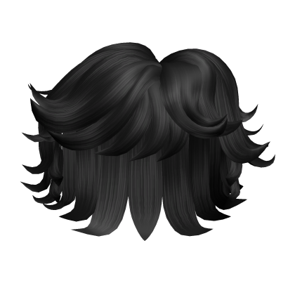 Fluffy Messy Swept Boy Hair Roblox item