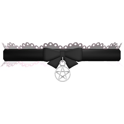666 :: cute halloween witch set choker pink Roblox item