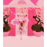 Pink cherry blossoms