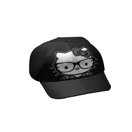 grunge distressed hello kitty cap Roblox item