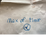 Max of time ( the building )