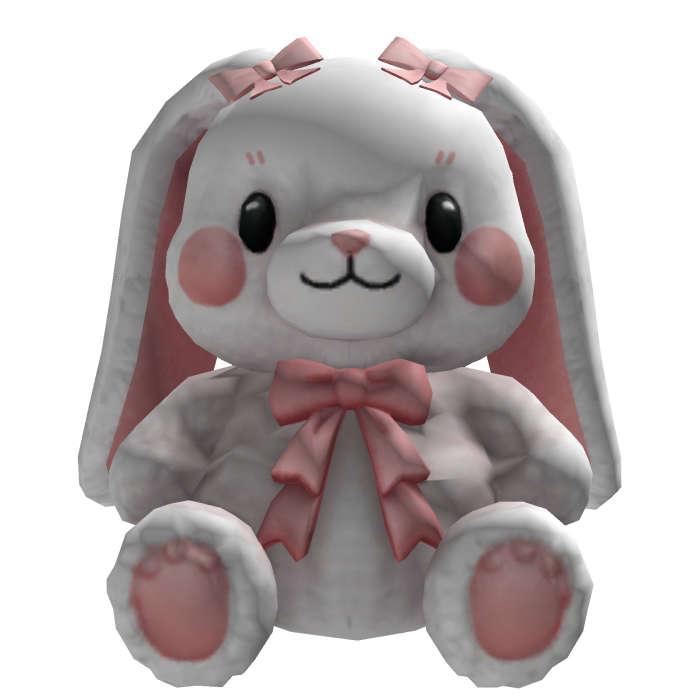 Cute Bunny Back Plushie (No Straps)