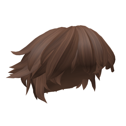 Roblox Item Brown Spiky Hair