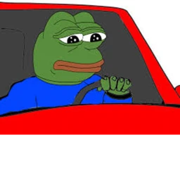 Pepe the frog Racing icon