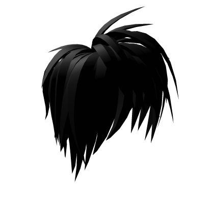 black scene anime emo messy hair Roblox item