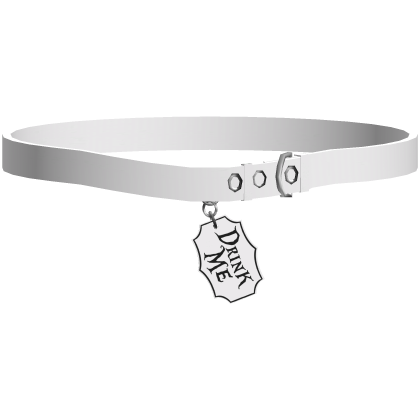҂ ˕ ֊ dining with the ghosts collar in white