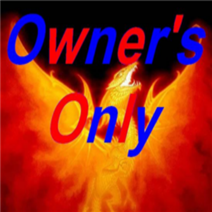 Owner's Sign Roblox decal
