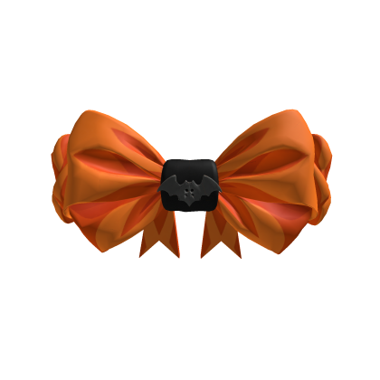 Orange Bat Bow