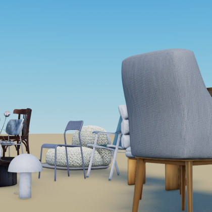 Interior Chairs and Tables Pack