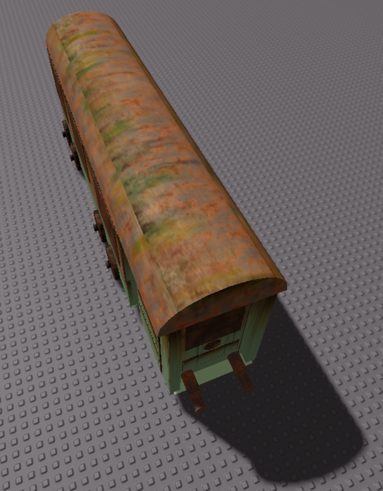 Abandoned Train Model preview 5