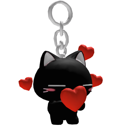 Black Heart Keychain