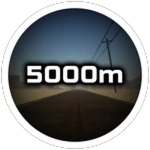 5000 meters