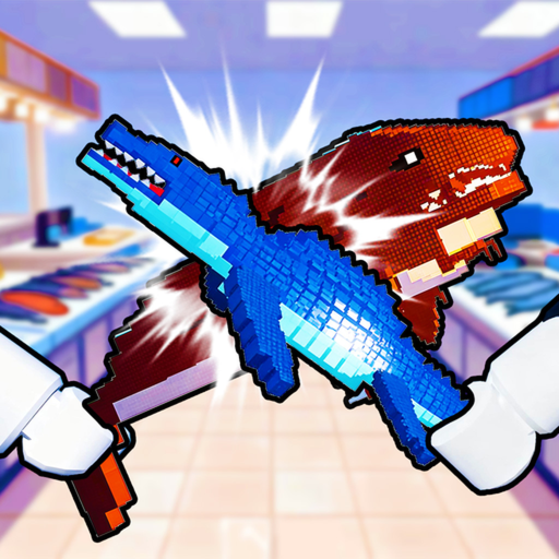 Fight in the fish market