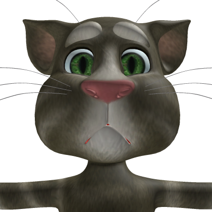TurboSquid's Talking Tom Model Rig
