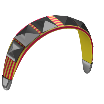 ★ | studded headband {red hot} Roblox item