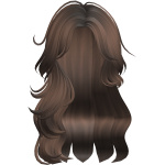 Chocolate Brown Wavy Hair