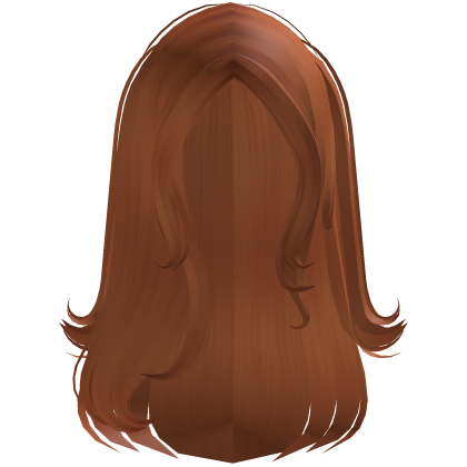 ۶ৎ | half up long sweet swoop ginger hair Roblox item