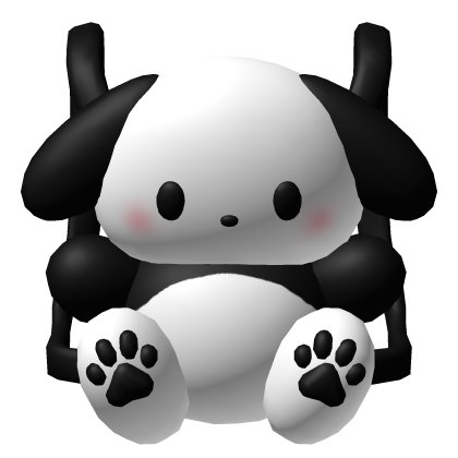 ♡ baby panda bunny backpack