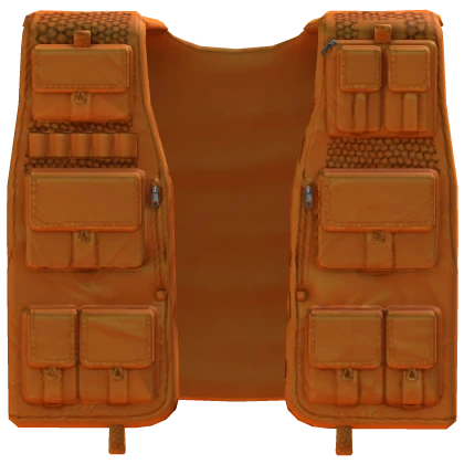 Orange cargo vest clearance