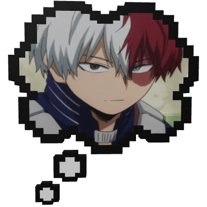 Shoto Todoroki MHA | Thinking Bubble 