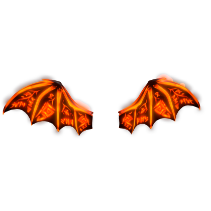 glowing mortal set wings 
