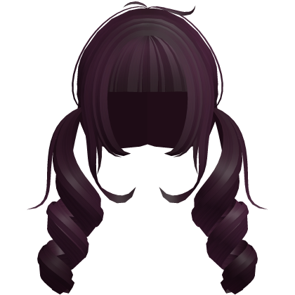 Curly KuruKuru Pigtails Magenta