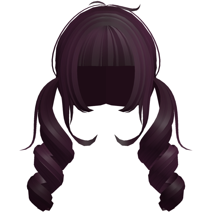 Curly KuruKuru Pigtails Magenta