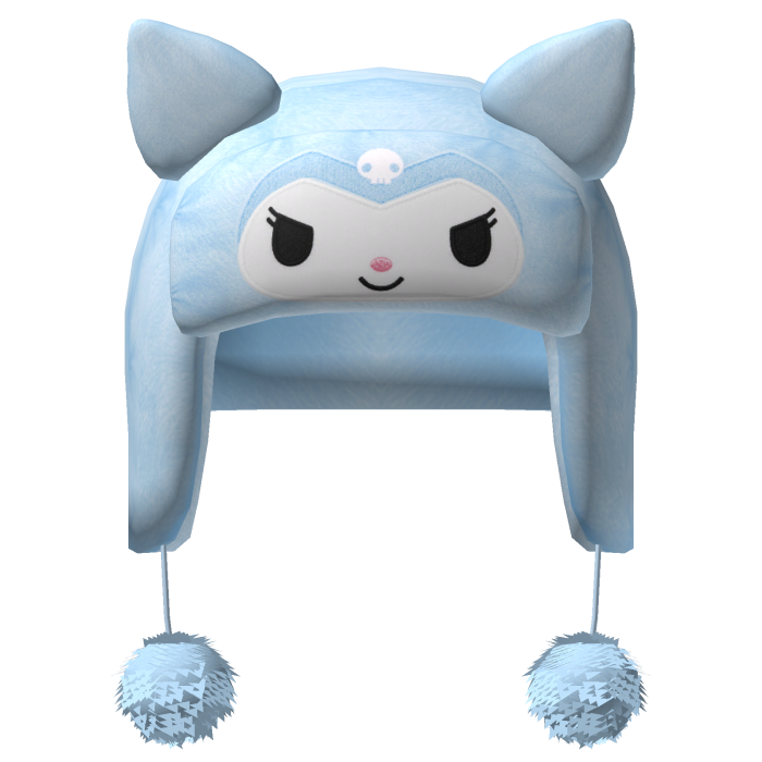 Blue Cute Kuromi Hat