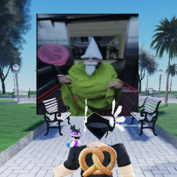 ⚠️Escape from green wizard!!!⚠️