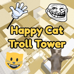 Happy Cat Troll Tower 😺