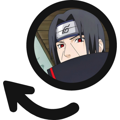Itachi Uchiha Meme Circle