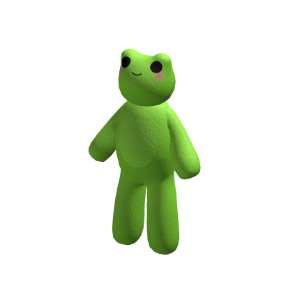 Big Green Plushy Frog Suit Plush Costume thumbnail