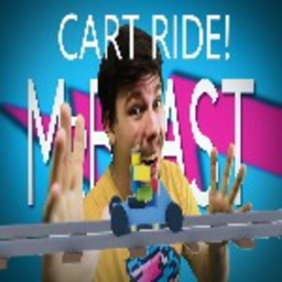 SUPER MEGA CART RIDE THROUGH MRBEAST SIMULATOR!!!