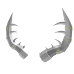 Abyss White Boss Horns