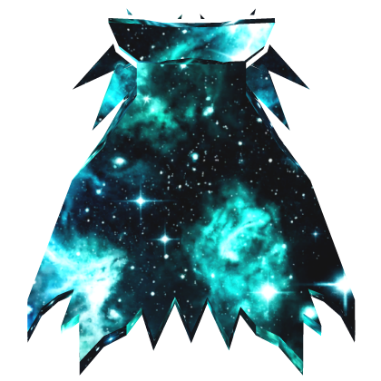 Blue Galaxy Arcane Mage Cape
