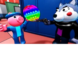the piggy hangout  icon