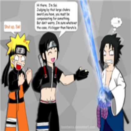 Naruto Wants to Kill Sai Roblox decal