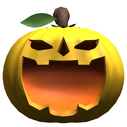 yellow halloween pumpkin hat