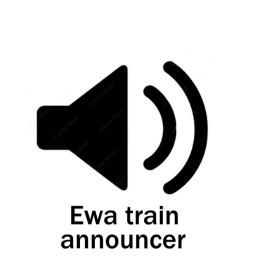 Ewa - zapowiadaczka pociągów