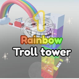 Easy Rainbow Fun Troll tower
