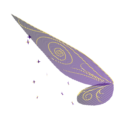 [animation] Dark Purple Tinkerbell Pixie Wings (L) Roblox item