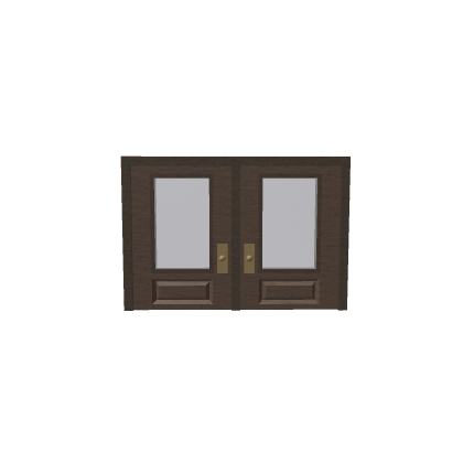 Wooden Double Door