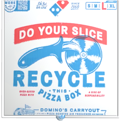 Dominos Pizza Box