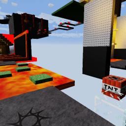 Cave/Minecraft Obby!