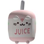 ꒰ ♡ ꒱ pink cat juice shaped Backpack [code: LGJ]