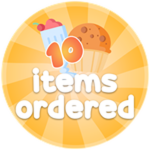 You ordered 10 items!