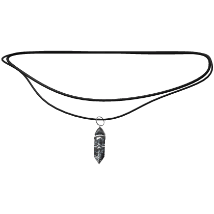 Black Crystal Necklace 3.0