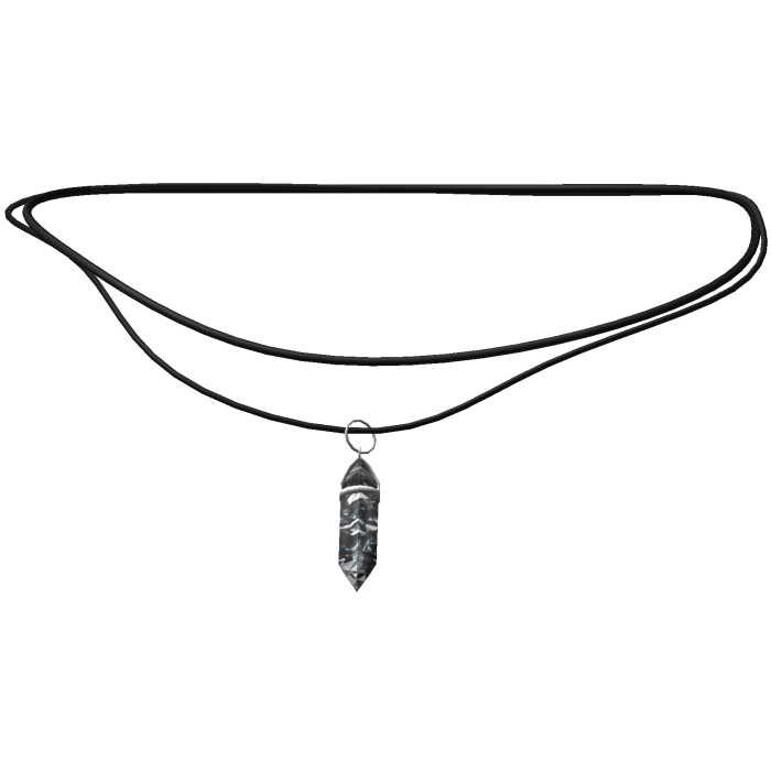 Black Crystal Necklace 3.0